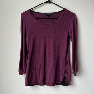 Express purple sweater